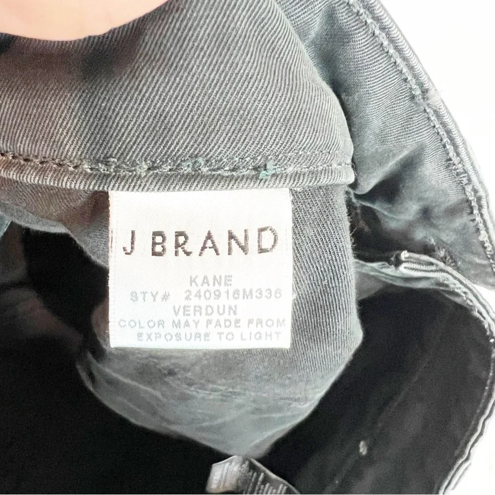 J BRAND BLACK STRAIGHT LEG KANE PANTS MENS SZ 33